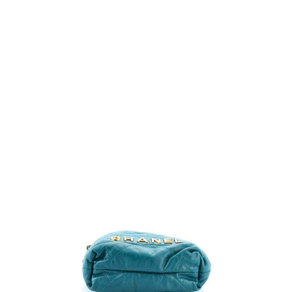 Chanel 22 Chain Hobo Quilted Calfskin #248451C49B - Picture 4 of 8